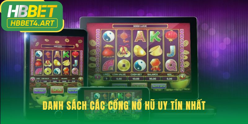 Các sảnh game uy tín đến từ nhà cung cấp hàng đầu