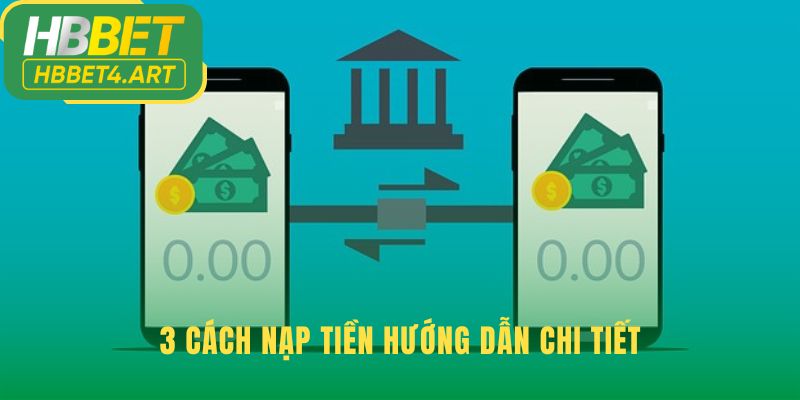 Ba cách nạp tiền an toàn được hướng dẫn từng bước