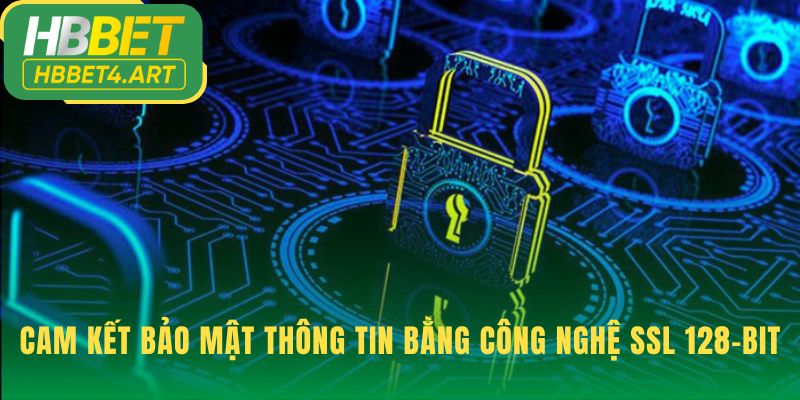 Công nghệ SSL 128-bit mã hóa dữ liệu chống lại tin tặc